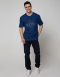 Cole Short Sleeve T-Shirt Peek Print Humble