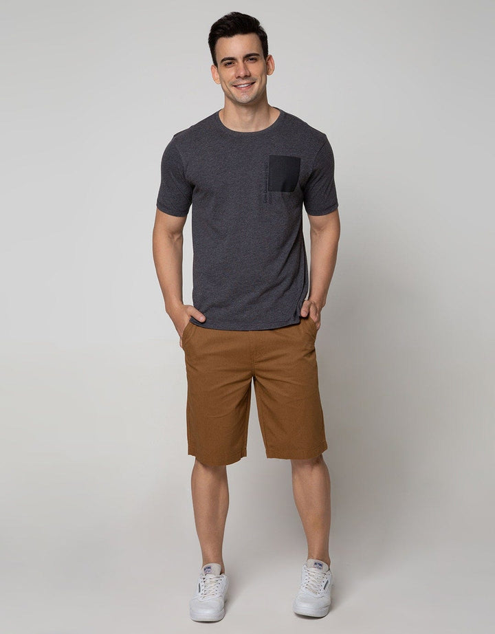 Cole Short Sleeve T-Shirt Print Like Embossed Pocket And Wording