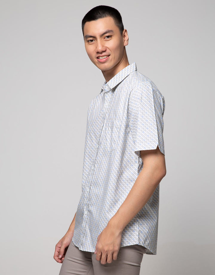 Cole Short Sleeve Shirt Woven Print Allover