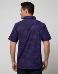 Cole Short Sleeve Shirt Print All Over Wave