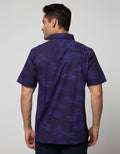Cole Short Sleeve Shirt Print All Over Wave