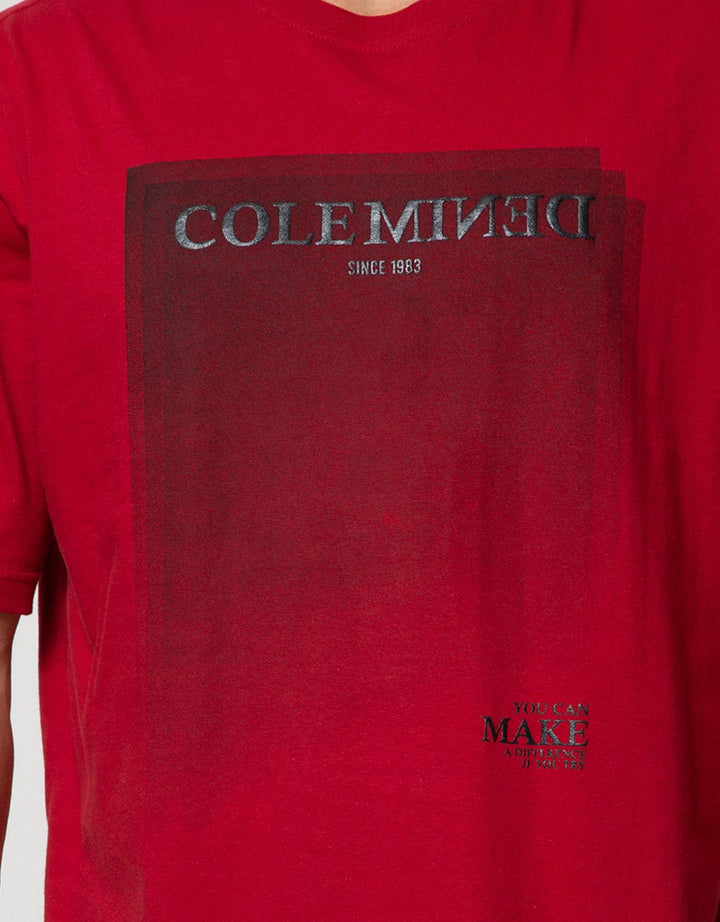 Cole Short Sleeve T-Shirt Print Ghostly Cole Denim