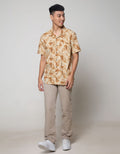 Watchout Casual Shirt Leaf Print