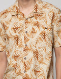 Watchout Casual Shirt Leaf Print