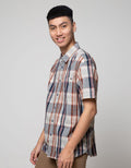 Watchout Casual Shirt Print Garis