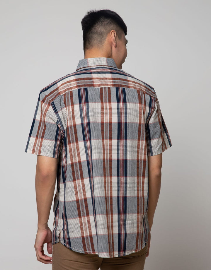 Watchout Casual Shirt Print Garis