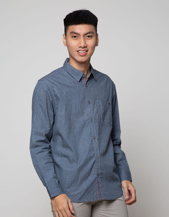 Watchout Casual Shirt Long Sleeve Motif
