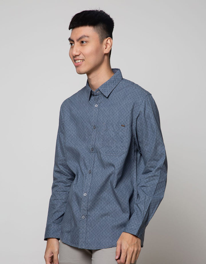Watchout Casual Shirt Long Sleeve Motif