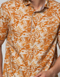 Watchout Jeans Shirt Full Print Motif