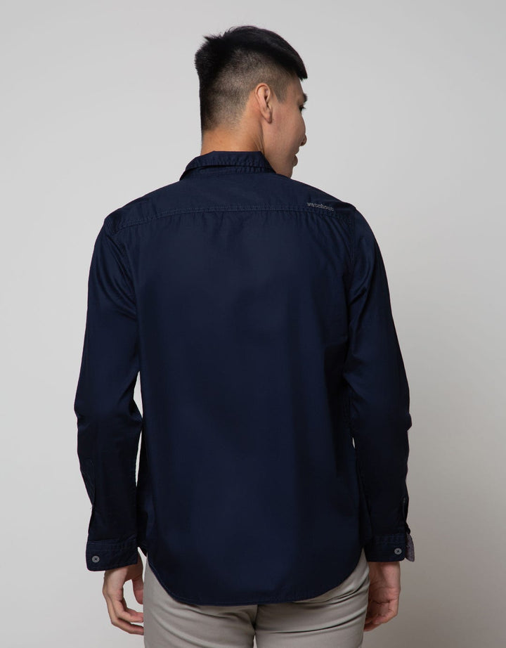 Watchout Plain Jeans Shirt