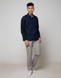 Watchout Plain Jeans Shirt