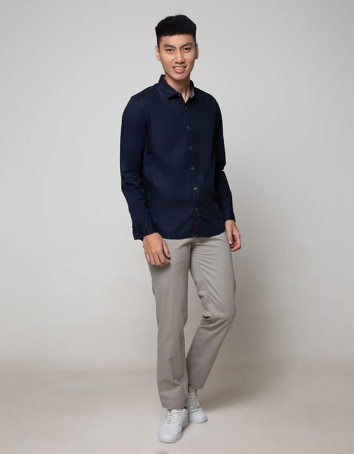 Watchout Plain Jeans Shirt