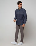 Watchout Jeans Shirt Shadow Stripe