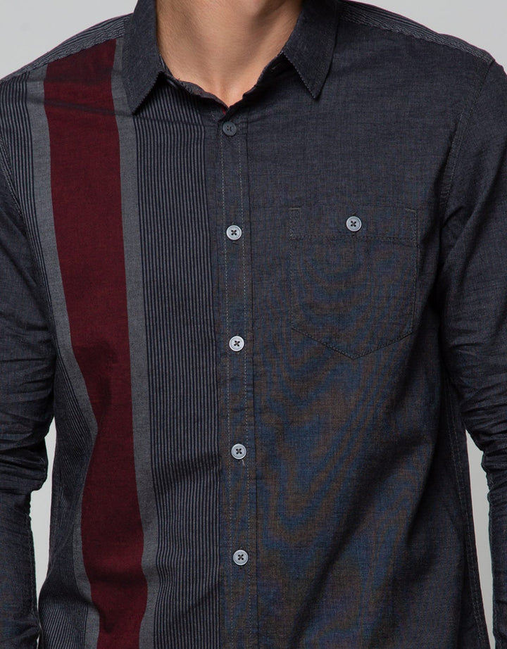 Watchout Jeans Big Stripe Shirt