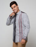 Watchout Jeans Shirt Stripe Anda Check