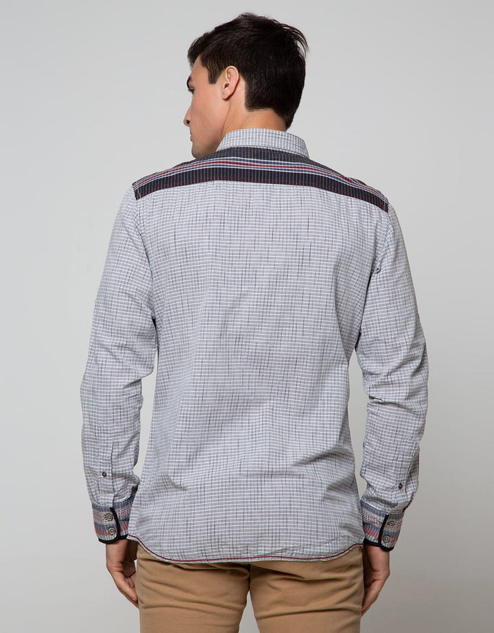 Watchout Jeans Shirt Stripe Anda Check