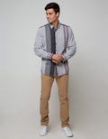 Watchout Jeans Shirt Stripe Anda Check