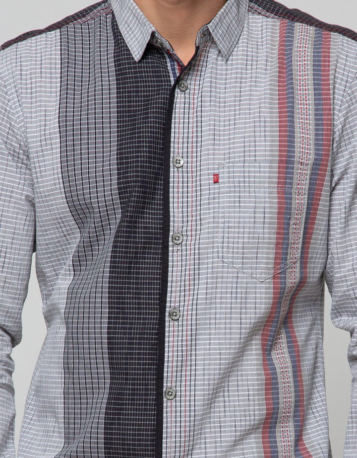 Watchout Jeans Shirt Stripe Anda Check