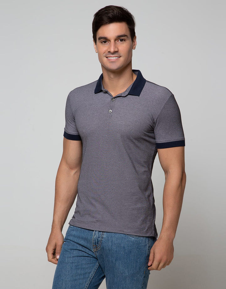 Watchout Jeans T-Shirt With Collar