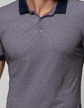 Watchout Jeans T-Shirt With Collar