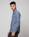 Watchout Jeans Shirt Chest Pocket