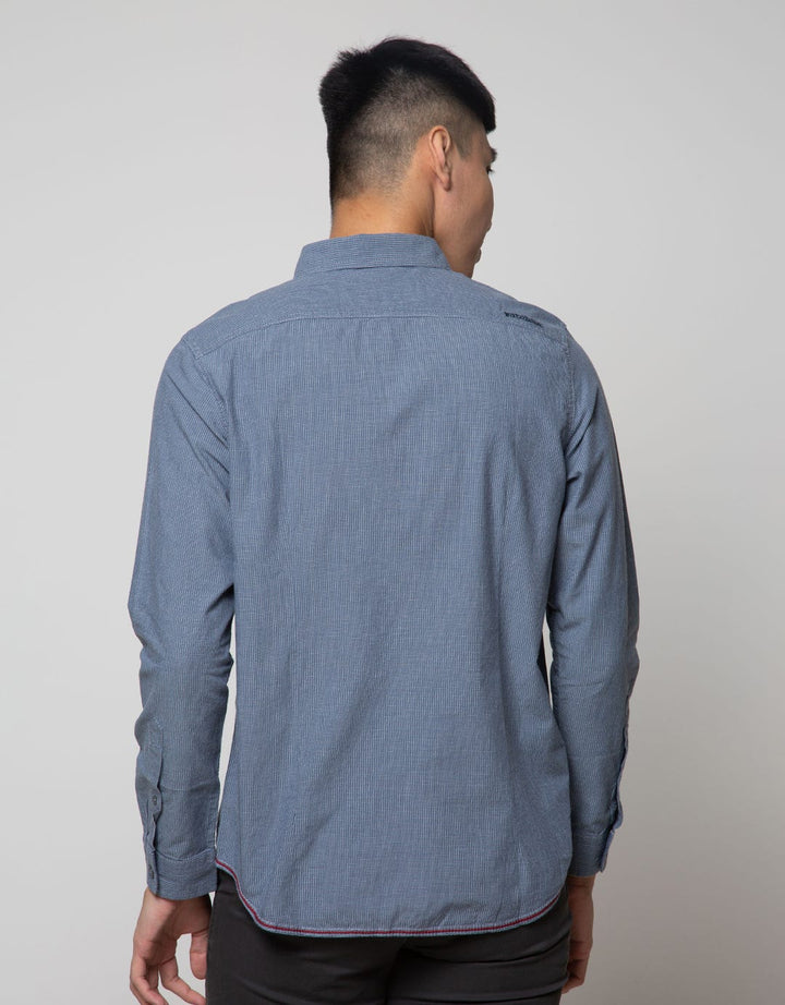Watchout Jeans Shirt Chest Pocket