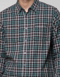Watchout Jeans Shirt Plaid Motif