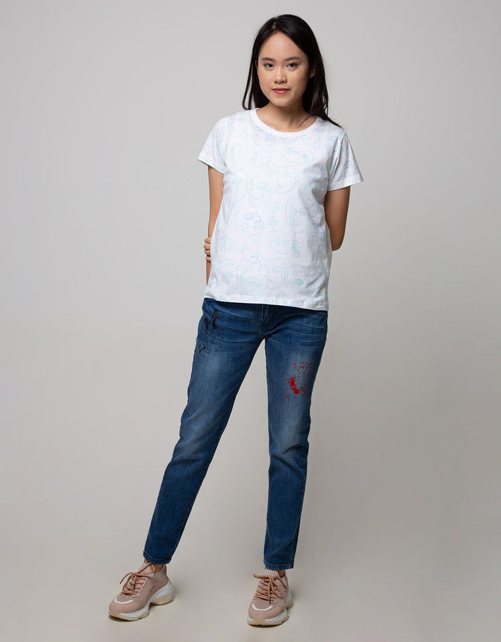 Nevada Short Sleeve T-Shirt Fp Face Line