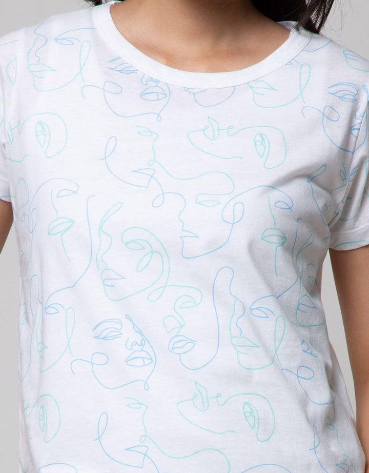 Nevada Short Sleeve T-Shirt Fp Face Line
