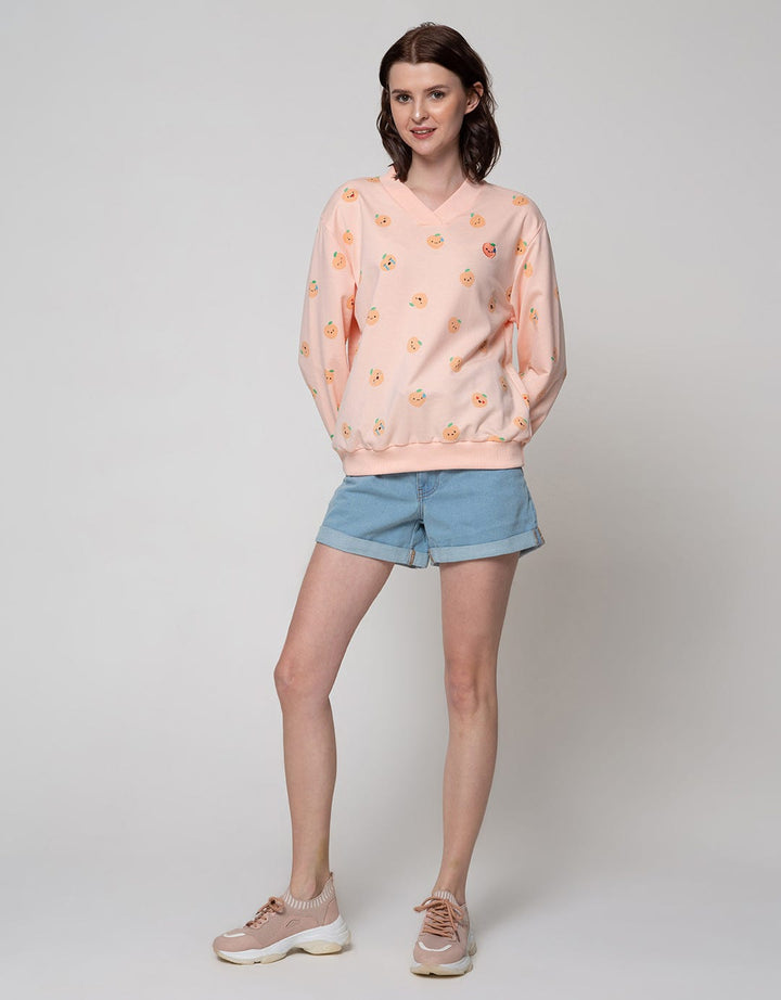 Nevada Sweatshirt Peach