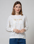 Nevada Sweatshirt Print Sun Flower