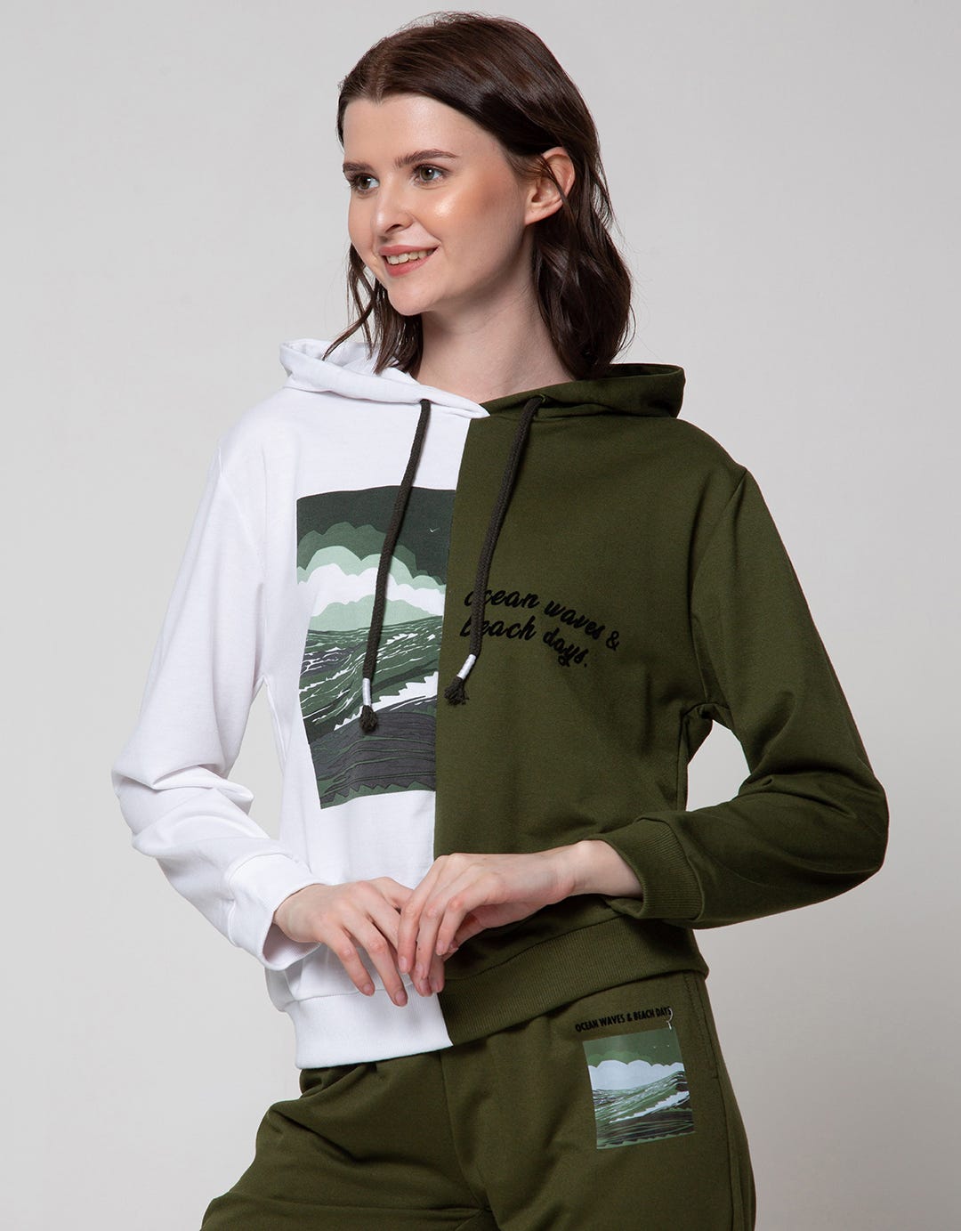 Nevada Sweatshirt Ocean Waves