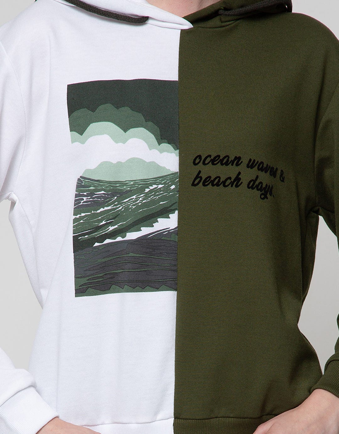 Nevada Sweatshirt Ocean Waves