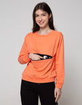 Nevada Sweatshirt Eyes Pocket