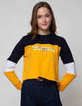Nevada Sweatshirt Solid Cut And Sew Happy Thoughts