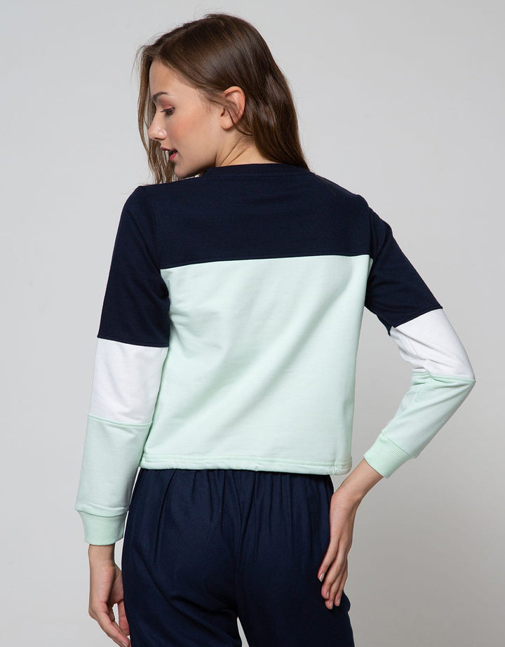 Nevada Sweatshirt Solid Cut And Sew Stay Positive