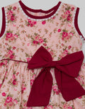 Kidz Too Short Sleeve Midi Dress Simple
