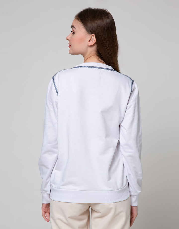 Nevada Sweatshirt Solid Exposed Seam