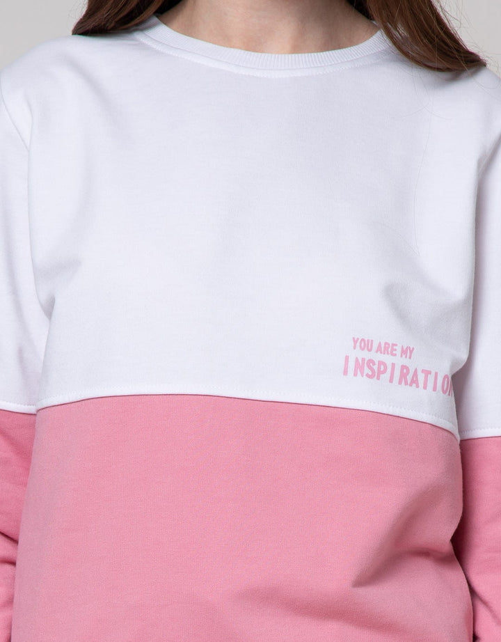 Nevada Sweatshirt Solid Cut And Sew You Are My Inspiration