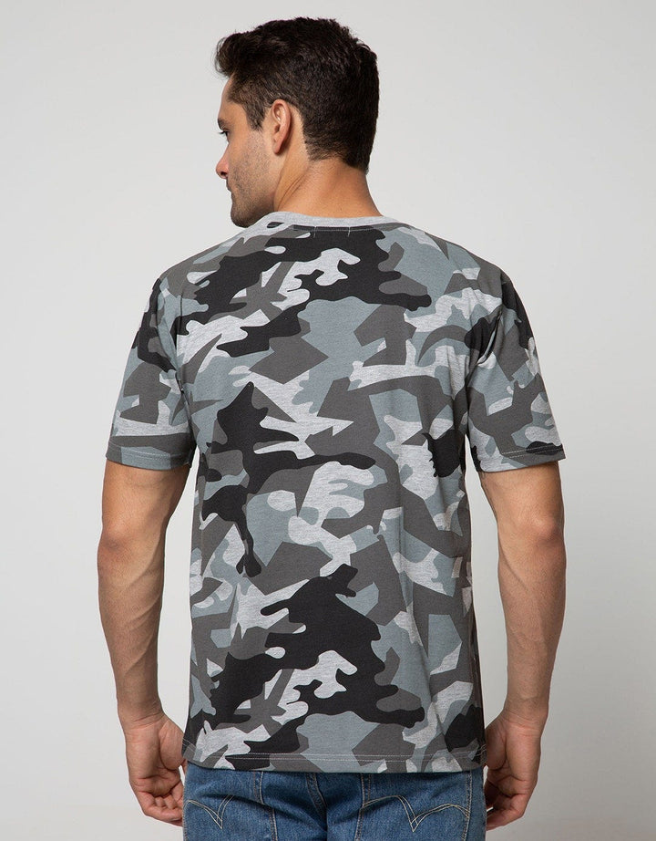 American Jeans Short Sleeve T-Shirt Fullprint Camo