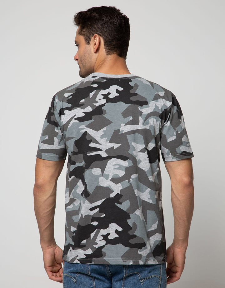 American Jeans Short Sleeve T-Shirt Fullprint Camo
