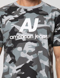 American Jeans Short Sleeve T-Shirt Fullprint Camo