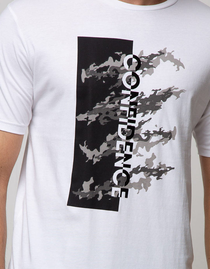 American Jeans Short Sleeve T-Shirt Print Camo Contem