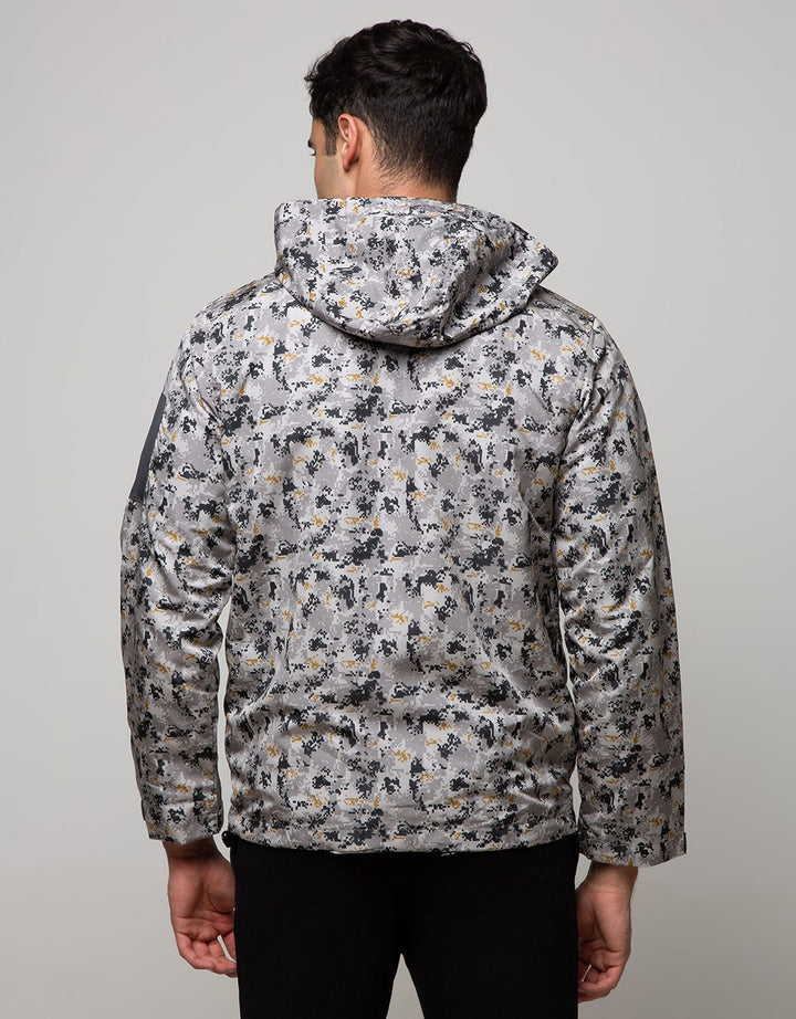 American Jeans Jacket Parasut Camo Fashion
