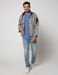 American Jeans Jacket Parasut Camo Fashion