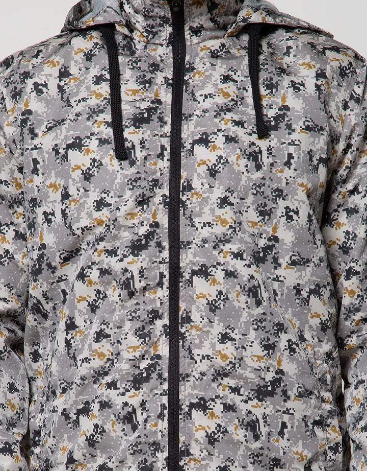 American Jeans Jacket Parasut Camo Fashion