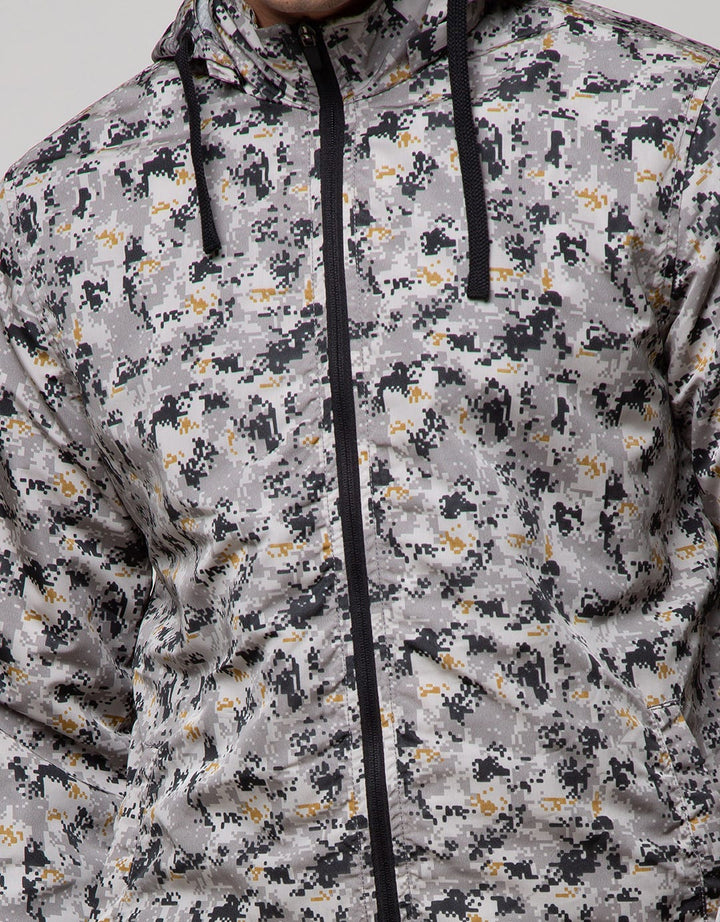 American Jeans Jacket Parasut Camo Fashion