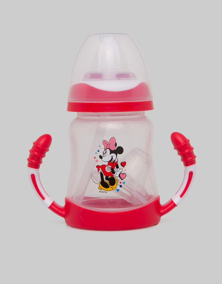 Disney Feeding Bottle Disneyxbunny Training Cup W/Silicone Straw And Silicone Spout 210 mL