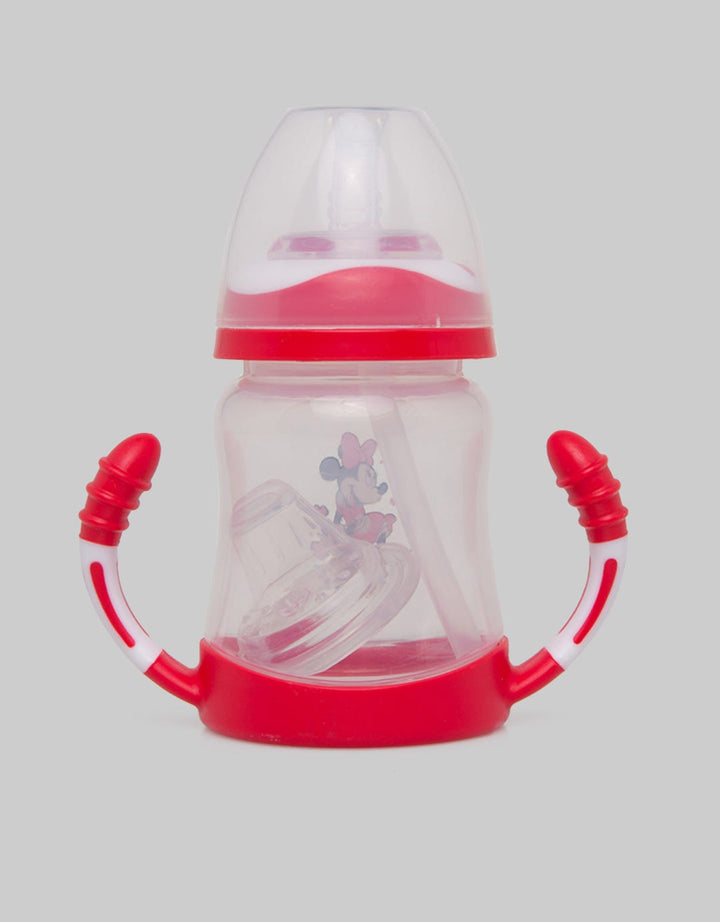 Disney Feeding Bottle Disneyxbunny Training Cup W/Silicone Straw And Silicone Spout 210 mL