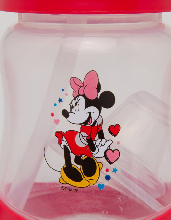 Disney Feeding Bottle Disneyxbunny Training Cup W/Silicone Straw And Silicone Spout 210 mL